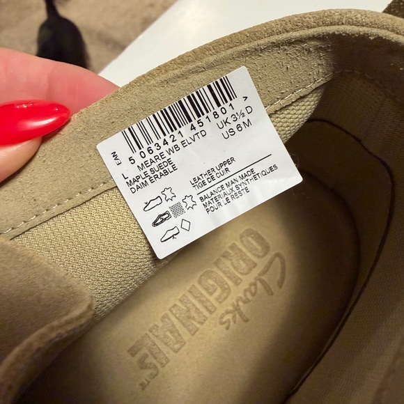 Clarks Meare Elevated Wallabee Boots- NWT - Picture 6 of 8